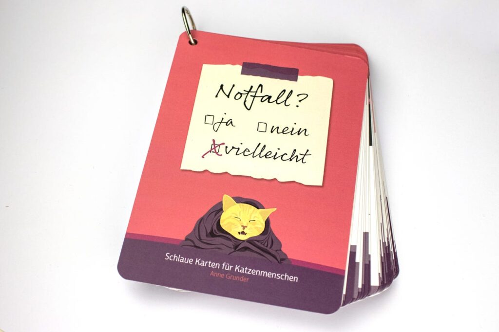 Notfallkarten für Katzen